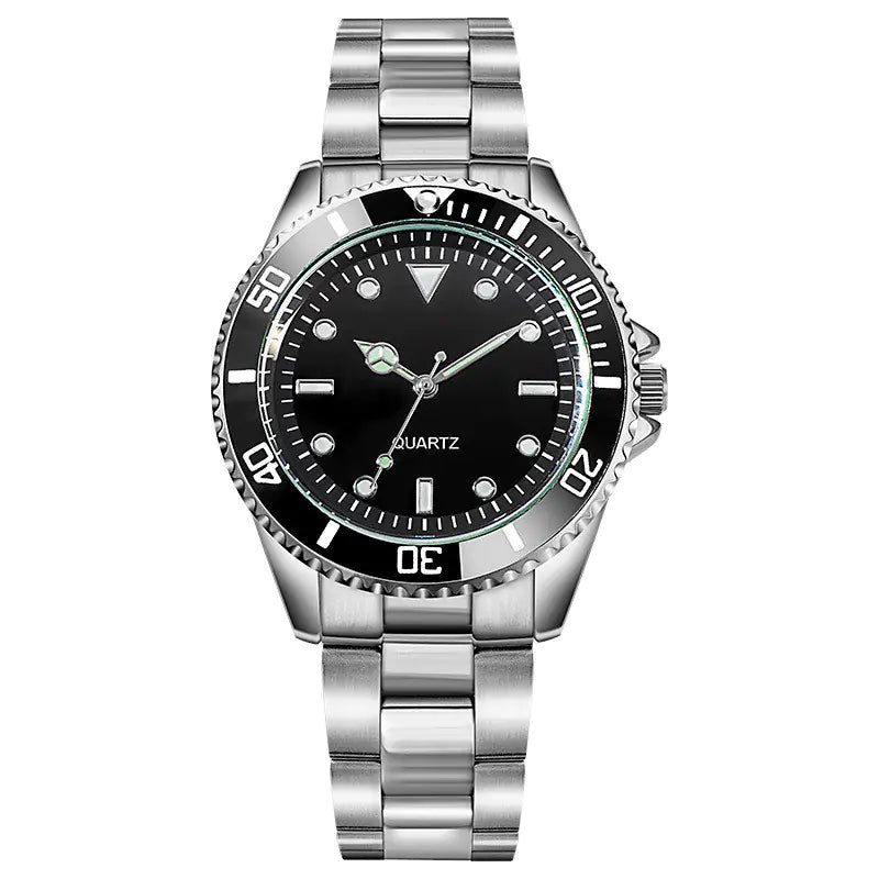 Waterproof Stainless Steel Alloy Men's Quartz Watch