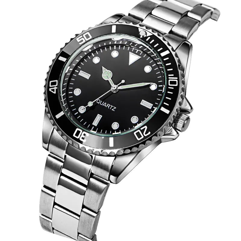 Waterproof Stainless Steel Alloy Men's Quartz Watch