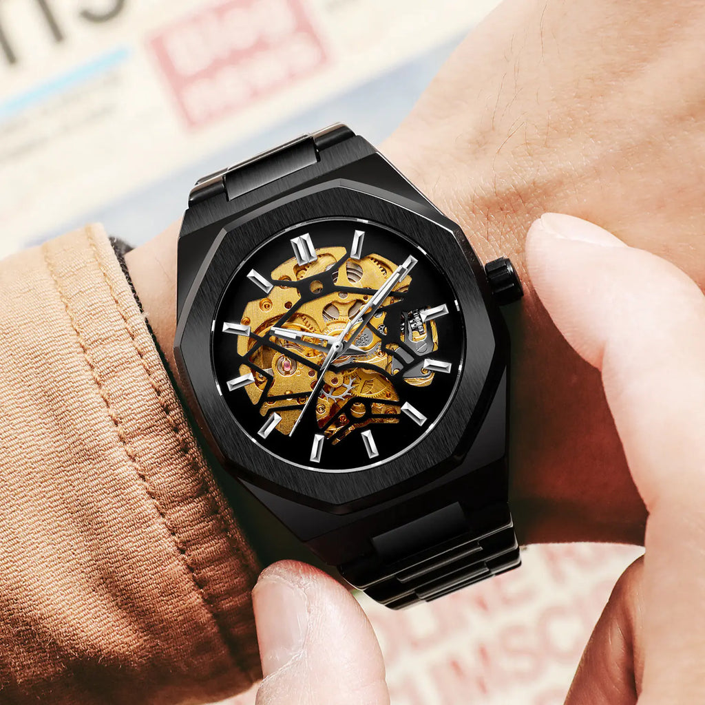 Skeleton Automatic Watch