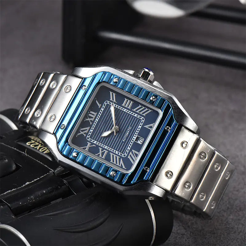 Stylish Quartz Square Watch for Unique Personalities
