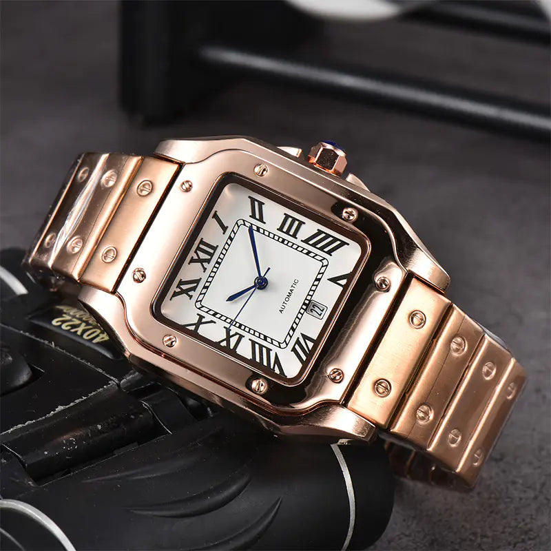Stylish Quartz Square Watch for Unique Personalities
